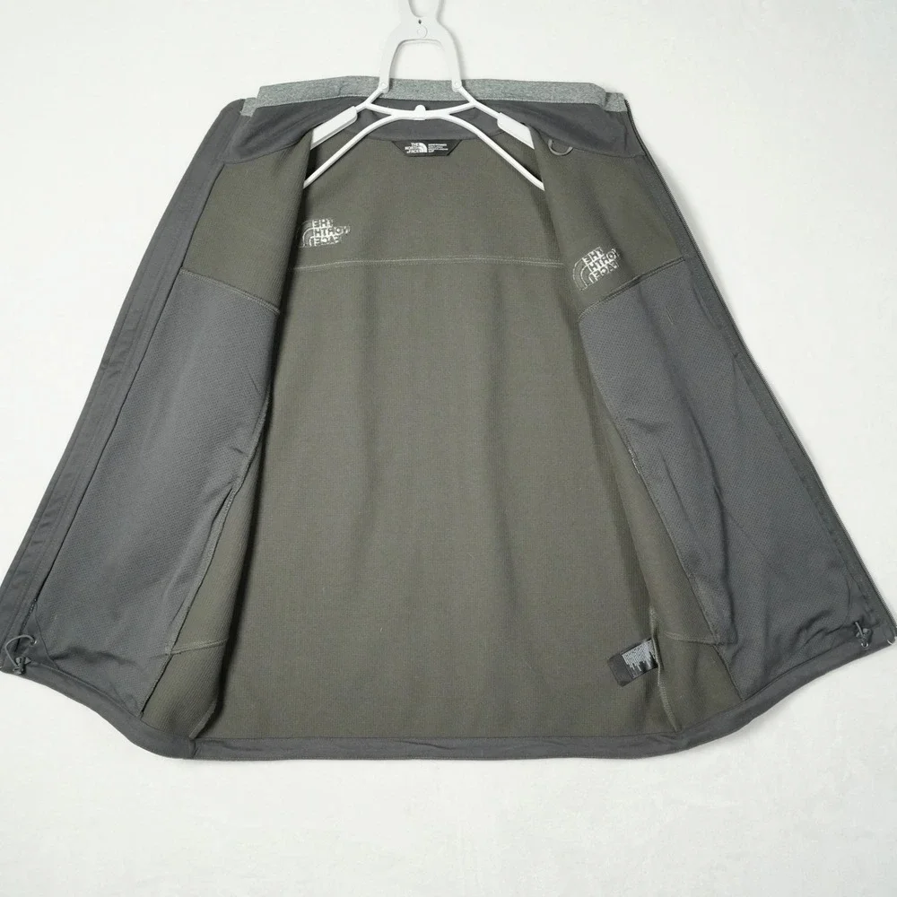 The North Face Mens WindWall Softshell Vest Gray NF00CTZ9 Size Small